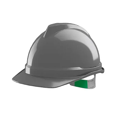 Capacete Cinza C/Carn C/Jug Classe B C/Botao Ajust - Ca 498 - Msa