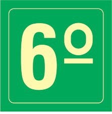 Placa S17 6º 20x20-  Sem Ca - Extinpar