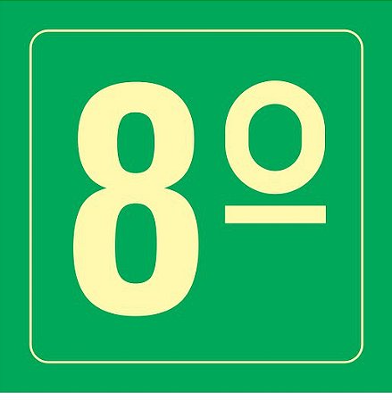 Placa S17 8º 20x20-  Sem Ca - Extinpar