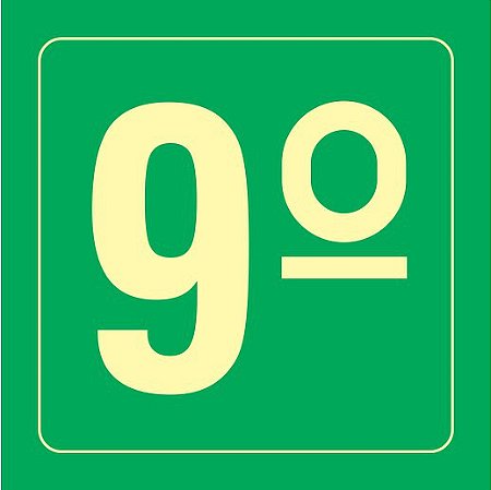Placa S17 9º 20x20-  Sem Ca - Extinpar
