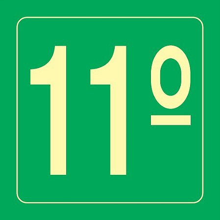 Placa S17 11º 20x20-  Sem Ca - Extinpar