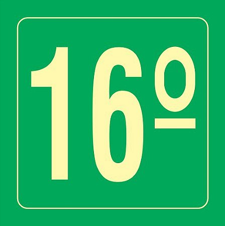 Placa S17 16º 20x20-  Sem Ca - Extinpar