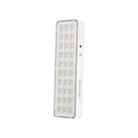 Luminaria De Emergencia Leds - Sem Ca - Segurimax