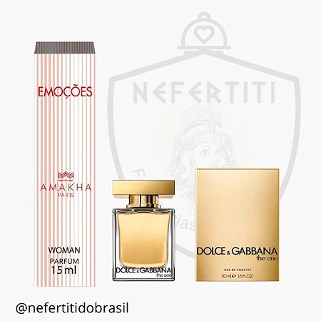 The One Dolce & Gabbana - Emoções Amakha Paris