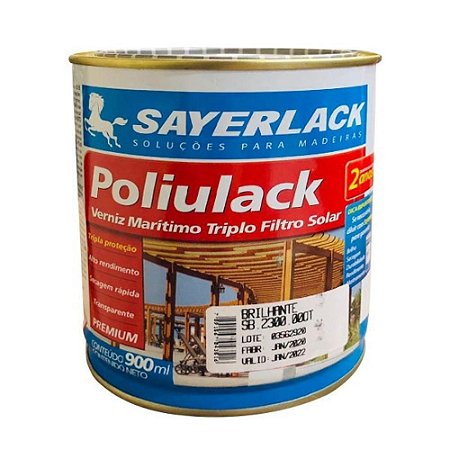 Verniz Poliulack Sayerlack Brilhante - 900ml