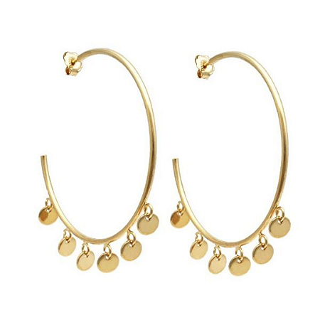 Argola Medalhinhas Daisy