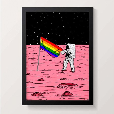 Astronauta Bandeira