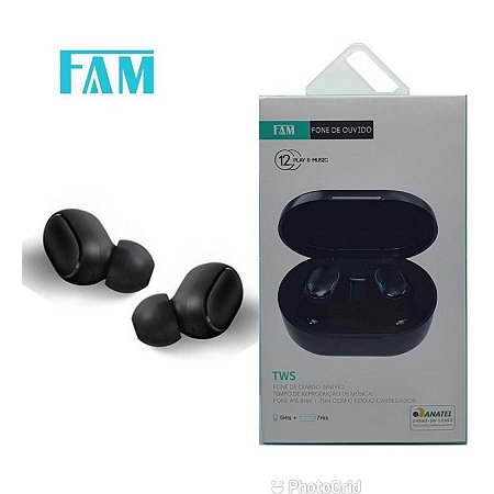 Fone de Ouvido Bluetooth Fam - TWST07