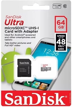 CARTAO DE MEMORIA 64GB SANDISK