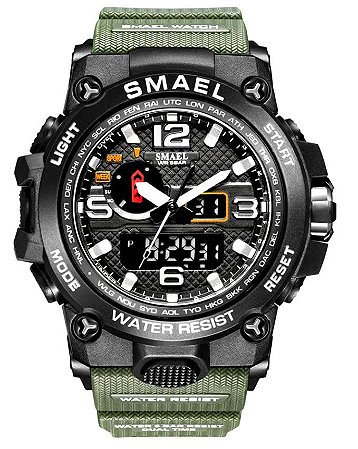 Relógio Masculino G-Shock Smael 1545 (Verde) - Santo Estilo Relógios