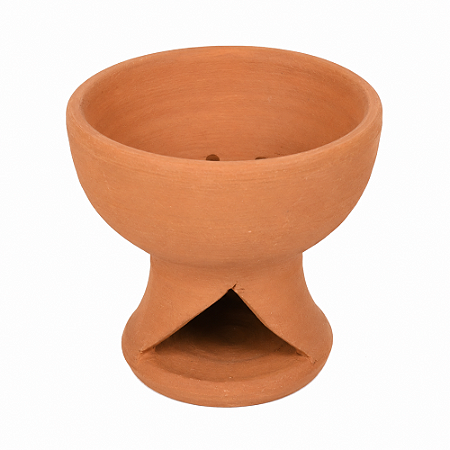 Turíbulo de Barro para Defumação – Cerâmica Natural