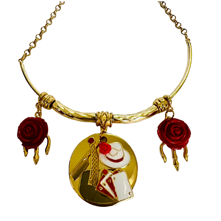 Colar Maria Navalha Dourado