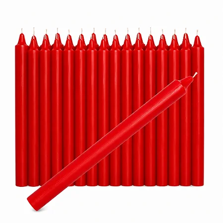 Vela Palito Vermelha Nº 9 18 cm – 1 kg