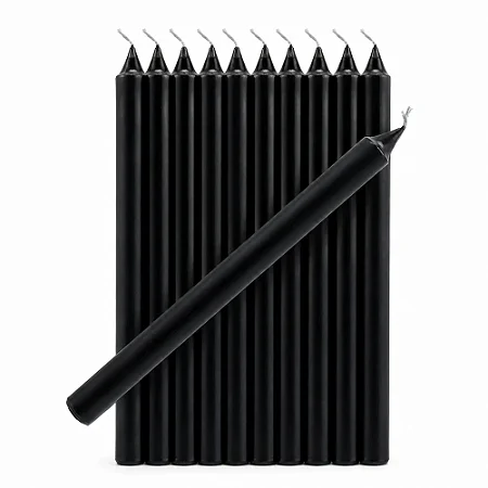 Vela Palito Preta Nº 9 18 cm – 1 kg