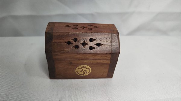 Incensário Box Para Incenso 8X8 Cm  - Bau