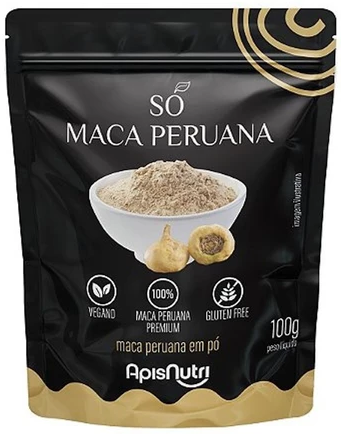 Só Maca (Maca Peruana) PREMIUM em pó 100g Apis Nutri