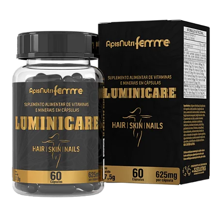 Luminicare Multivitamínico 410mg 60 cápsulas Apisnutri