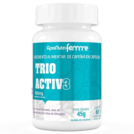 Trio Active 3 Magrycell 500mg 60 cápsulas Apisnutri