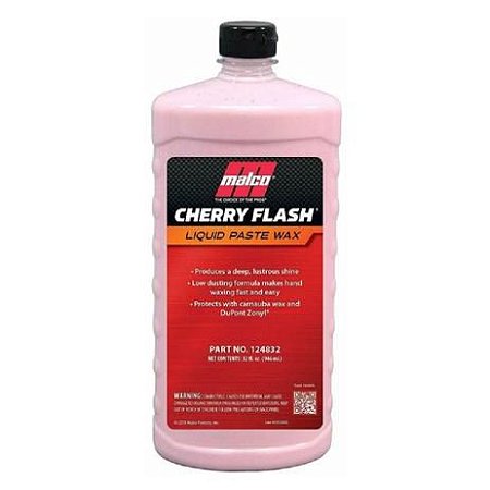 CERA LÍQUIDA- CHERRY FLASH- MALCO- 946 ml