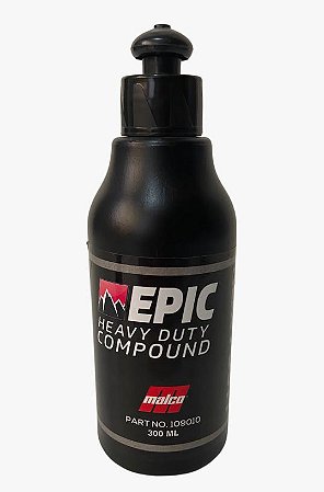 COMPOSTO POLIDOR EPIC- HEAVY DUTY COMPOUND- MALCO- 300ml