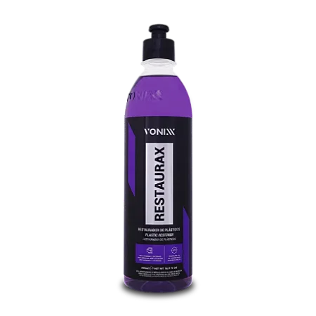 Restaurax 500ml Vonixx – Restaurador de Plásticos Internos e Externos