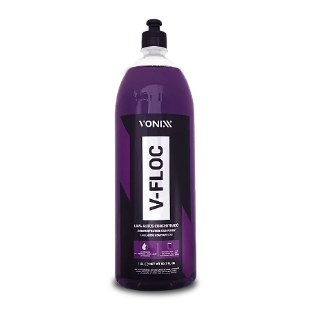 V-Floc 1,5L Vonixx – Shampoo Automotivo Neutro Concentrado
