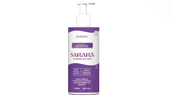 Shampoo Nutritivo Cachos Sarará