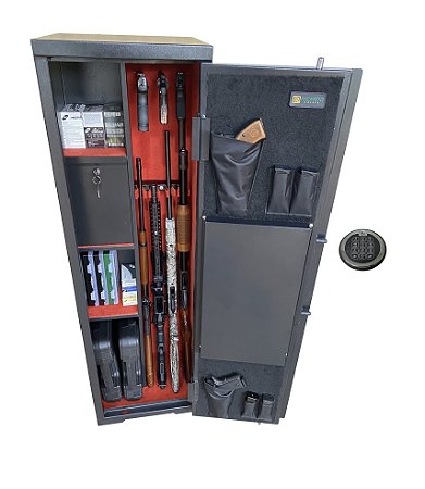 Cofre para 9 Armas  9A40cm Digital