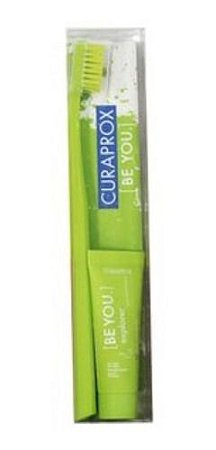 Kit Curaprox Be You Escova Ultra + Creme Dental Vegano 10ml