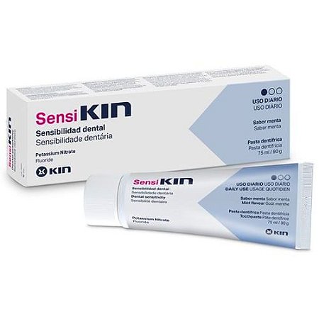Creme Dental Sensikin Dentes Sensíveis Uso Diário 90g