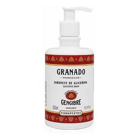 Sabonete Líquido Granado Gengibre Terrapeutics 300 ML