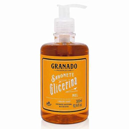 Sabonete Líquido Granado Glicerina Mel Pump 300ml