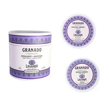 Kit Esfoliante E Manteiga Lavanda Terrapeutics Granado