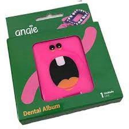 Álbum Porta Dentinhos De Leite Angie Oral Care Cor Rosa