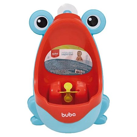 Mictório Peniquinho Penico Sapinho Azul Desfralde Bebê Buba