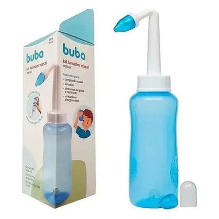Kit Lavador Higienizador Nasal Buba 300ml