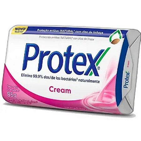 Sabonete em Barra Protex Antibacteriano Cream 85 G