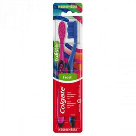 Escova Twister Fresh Colgate Cerda Media Pack com 2