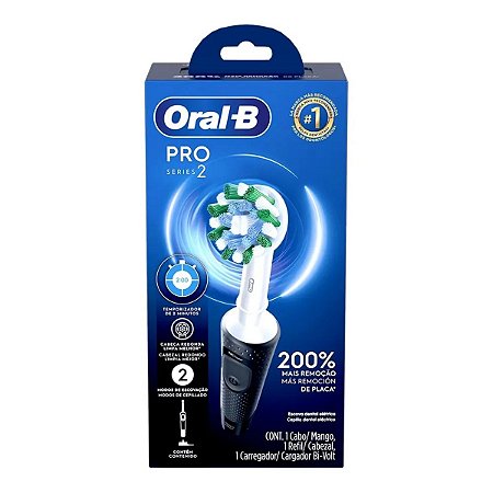 Escova Elétrica Pro Series 2 Black Oral-B Braun