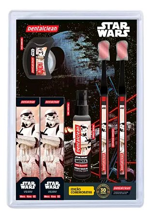 Kit Higiene Bucal Star Wars Stormtrooper Dentalclean