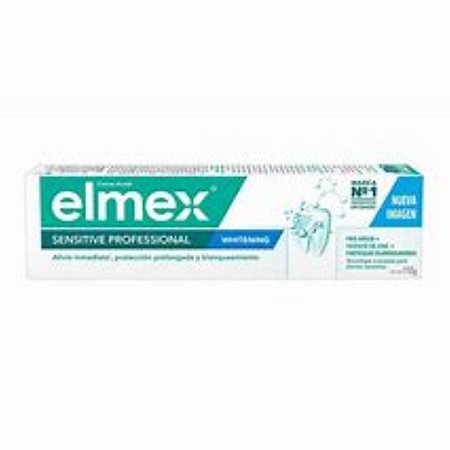 Creme Dental Dentes Sensíveis Whitening Elmex Sensitive 110g