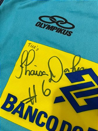 Venda extra: Camisa autografada Thaisa Daher seleção 2012