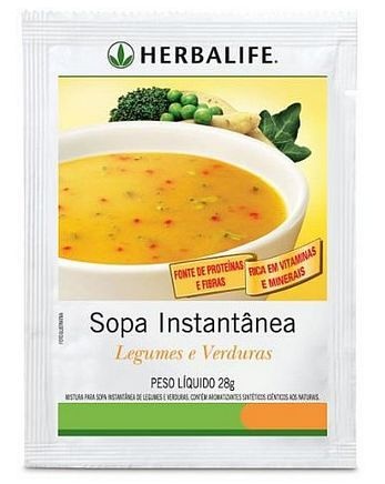 Sopa Instantânea Herbalife - Legumes e Verduras