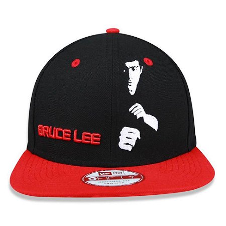 Boné New Era 9fifty Bruce Lee Black/Red Original Fit Snapback