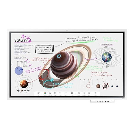 Flip 55" Pro WM55B Monitor Interativo Profissional Samsung Led 4k Lh55wmbwbgcxza