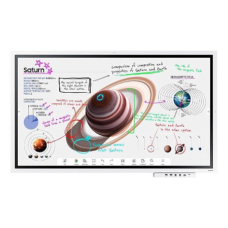 65" WM65B 4K Flip Pro Monitor Interativo Profissional Samsung 4k Led Lh65wmbwbgcxza