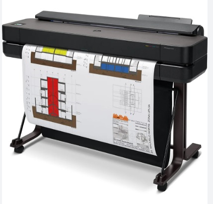 T650 24" A0 Impressora Plotter Hp Designjet 5hb08a#b1k