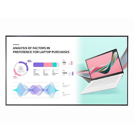 Monitor Profissional LG 86" 4K Stand Alone 86UH5J-H.AWZM-B