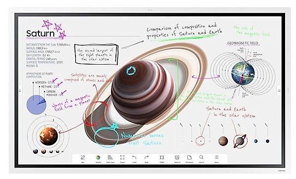 Monitor WM55B Flip 55 Interativo Touch 4k PN: LH55WMBWBGCXZA