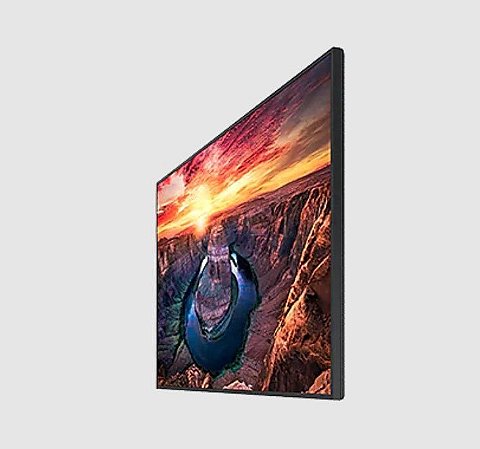 Monitor Profissional 75" QM75C Samsung 4k, HDMI, DVI, USB, RJ45 LH75QMCEBGCXEN